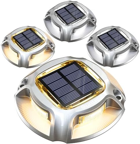 Lampe Lumière Solaire Jardin, Solaire Extérieur Ip68 Impermeabile Auto On/Off Éclairage Lumiere