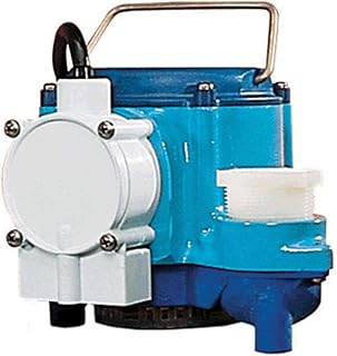 Little Giant Pump 6-Cia Automatic Submersible Sump Pump. 1/3Hp 110V 10 Ft Cord 1-1/4/1-1/2 In Discharge