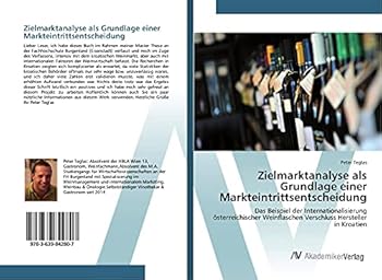 Paperback Zielmarktanalyse als Grundlage einer Markteintrittsentscheidung [German] Book