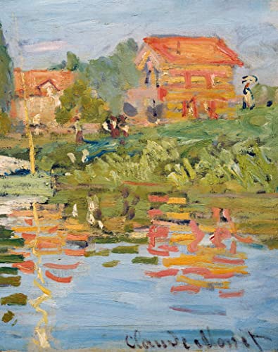 Toile Claude Monet 60x90cm pour habiller un mur vide de salon