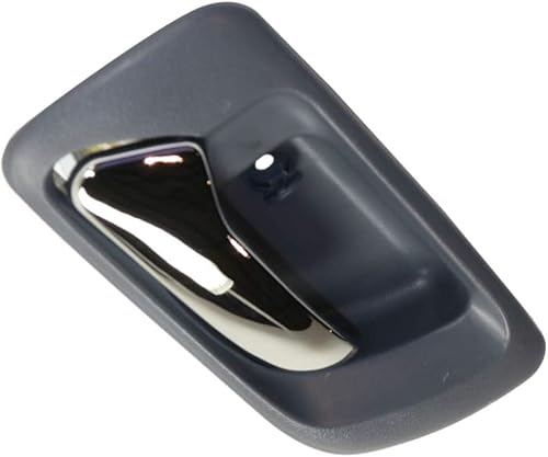 Miniatura 4 de KarParts360 Para Honda Accord 1998 99 00 01 2002 Manija de puerta interior trasera, bisel azul del lado del conductor con palanca cromada Trim