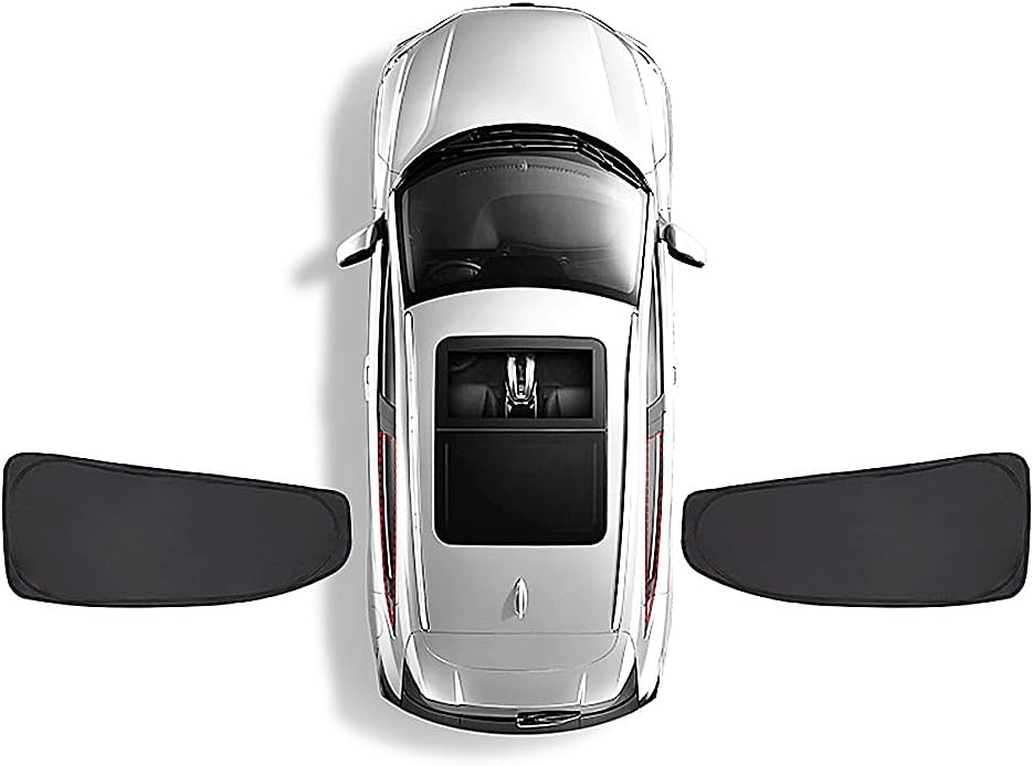 Car Window Shades for Opel Mokka/Mokka X 2012-2017 2018 2019 Adsorption Electrostatic Car Side Window Sunshades Sun Shade Cover Blocking Harmful UV Rays for Side Window Windscreen Roof Window