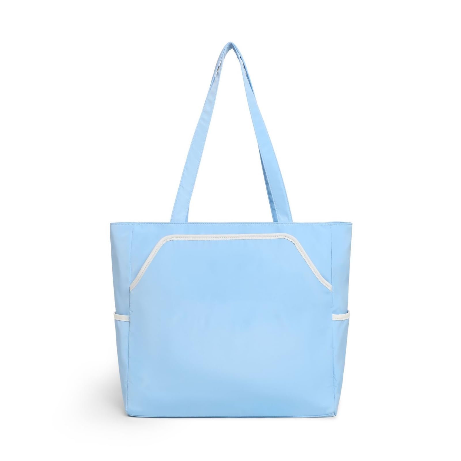 Borsa Porta Racchette Borsa da Tennis Borsa Sportiva Borsa a Tracolla in Nylon con Chiusura con Cerniera Frontali E Laterali Struttura Rigida Che