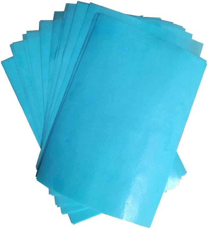 Edible Print Supplies A4 Blue Coloured Wafer Paper 0.3mm