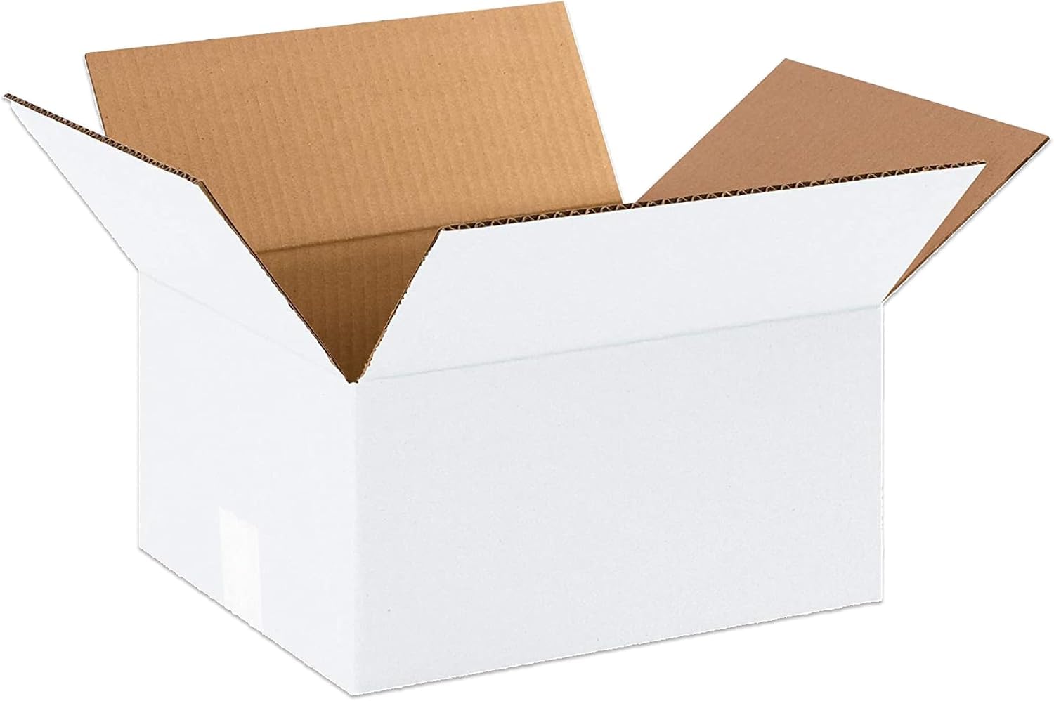 aviditi 1294 W Wellpappe Box, 30,5 cm Länge x 22,9 cm Breite x 10,2 cm Höhe, weiß (Bundle Of 25)