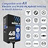 Grizzl-E 48A Ultimate Level 2 Fast 48A Electric Vehicle (EV) Charger, UL Tested and Certified, Metal Case, Indoor/Outdoor Electric Car Fast Charging Station, Hardwired, Classic Black, J1772