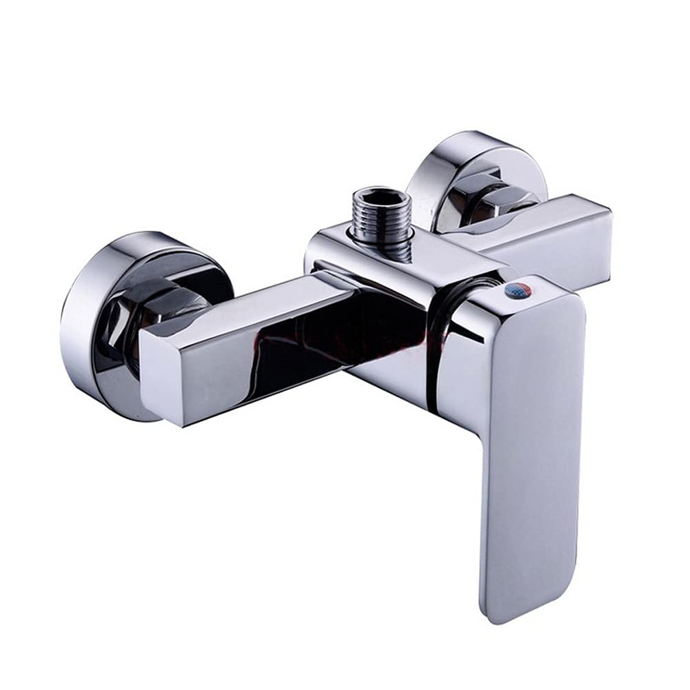 Robinet de salle de bain en alliage de zinc robuste avec valve mélangeur durable