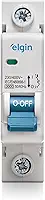 Disjuntor Monopolar MCB Curva C 3KA 63A Elgin - 1 Polo, 63 Amperes, Mini