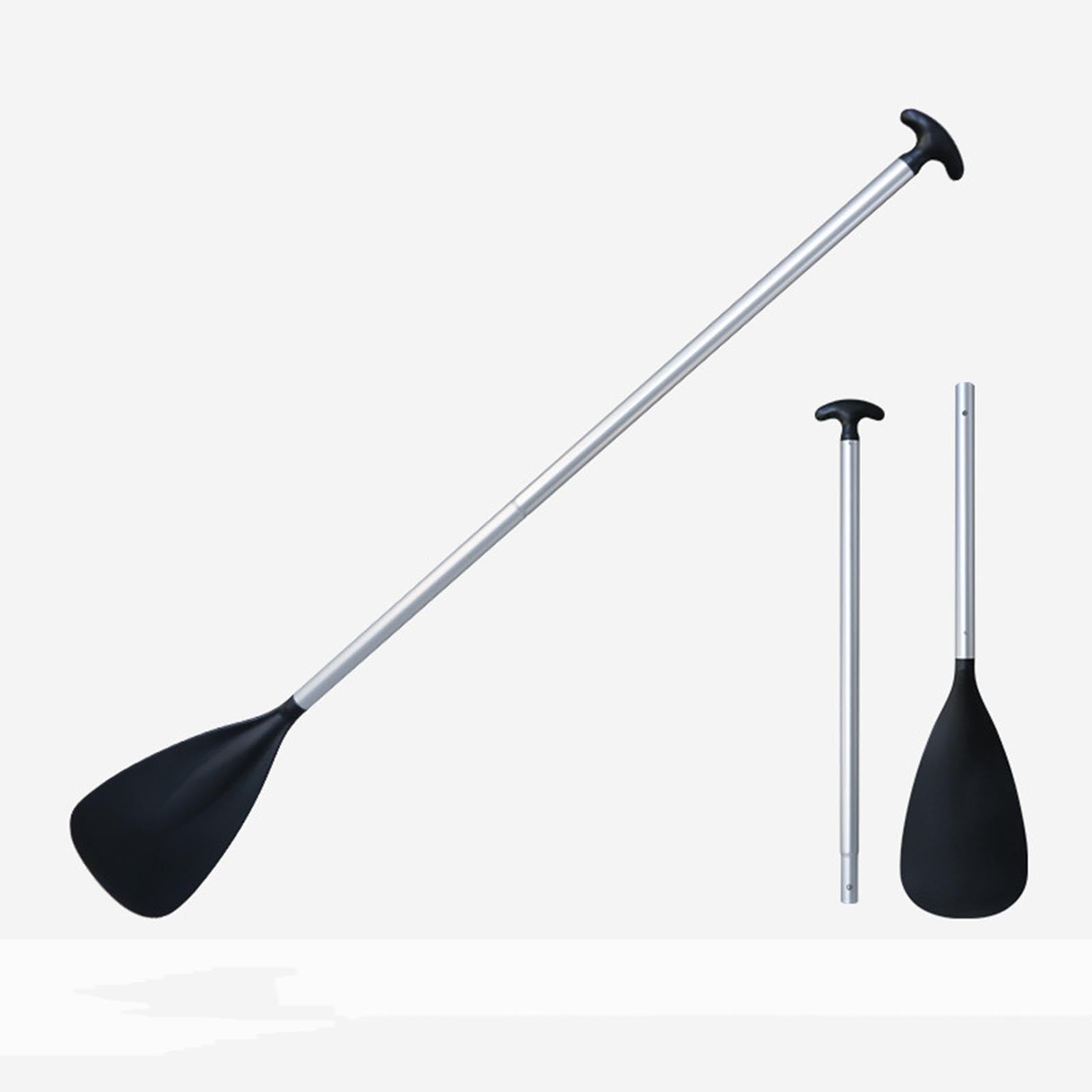 RNXRZANK Aluminum Boat Oars for Kayaking and River Activities, Two Sections