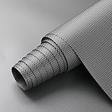 Nuovoware 30x200 CM Protector Antideslizante Cocina, Alfombrilla No Adhesivo para Nevera Mueble Fregadero Estante Organizador Cubiertos EVA - Gris Diamante