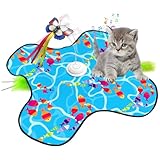 Générique Interactive Cat Toy | Rechargeable Quiet Game | Moving Concealed...