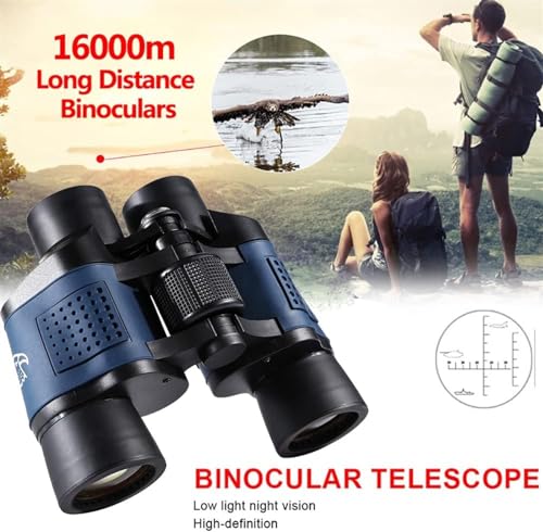 Binoculares 60x60 para adultos con visión nocturna y alta potencia miniatura 6