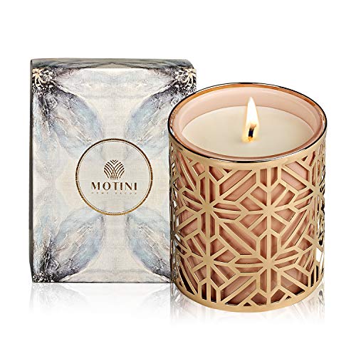 MOTINI Jar Candle Cyclamen Scented Candles Aromatherapy Candle, 100% Soy Wax Clean Burn