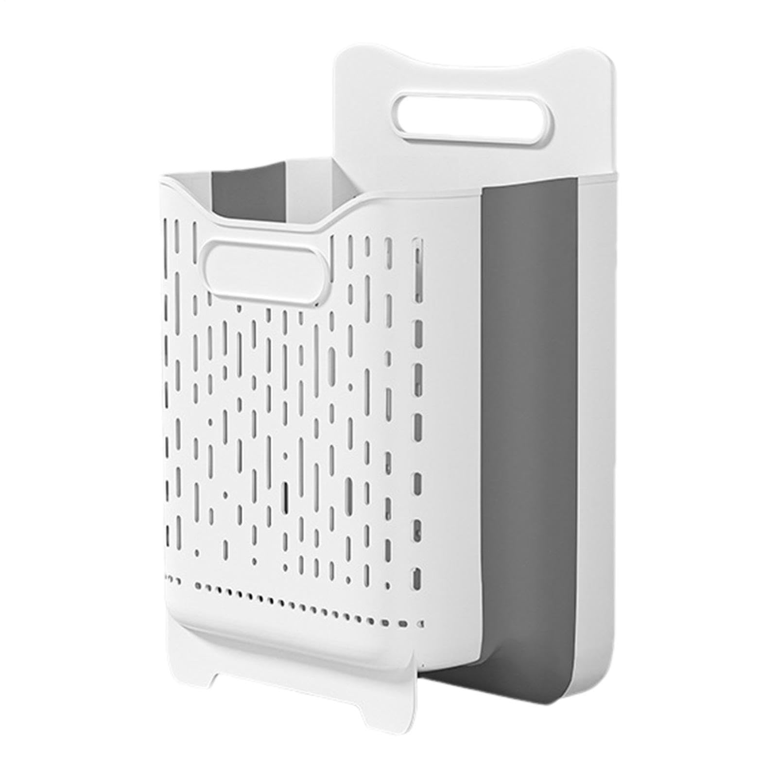 Cesto para la ropa sucia plegable y organizador de tela impermeable con gran capacidad