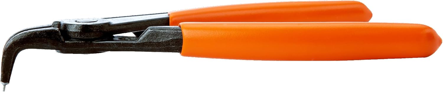 Bahco 2990-180 External Circlip Pliers with 90 Degree Angled Jaws, Red/Black, 180 mm