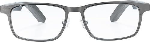 Gafas de titanio AI para hombres y mujeres, lentes inteligentes con traducción en tiempo real, grabación de reuniones, asistente de IA, altavoces
