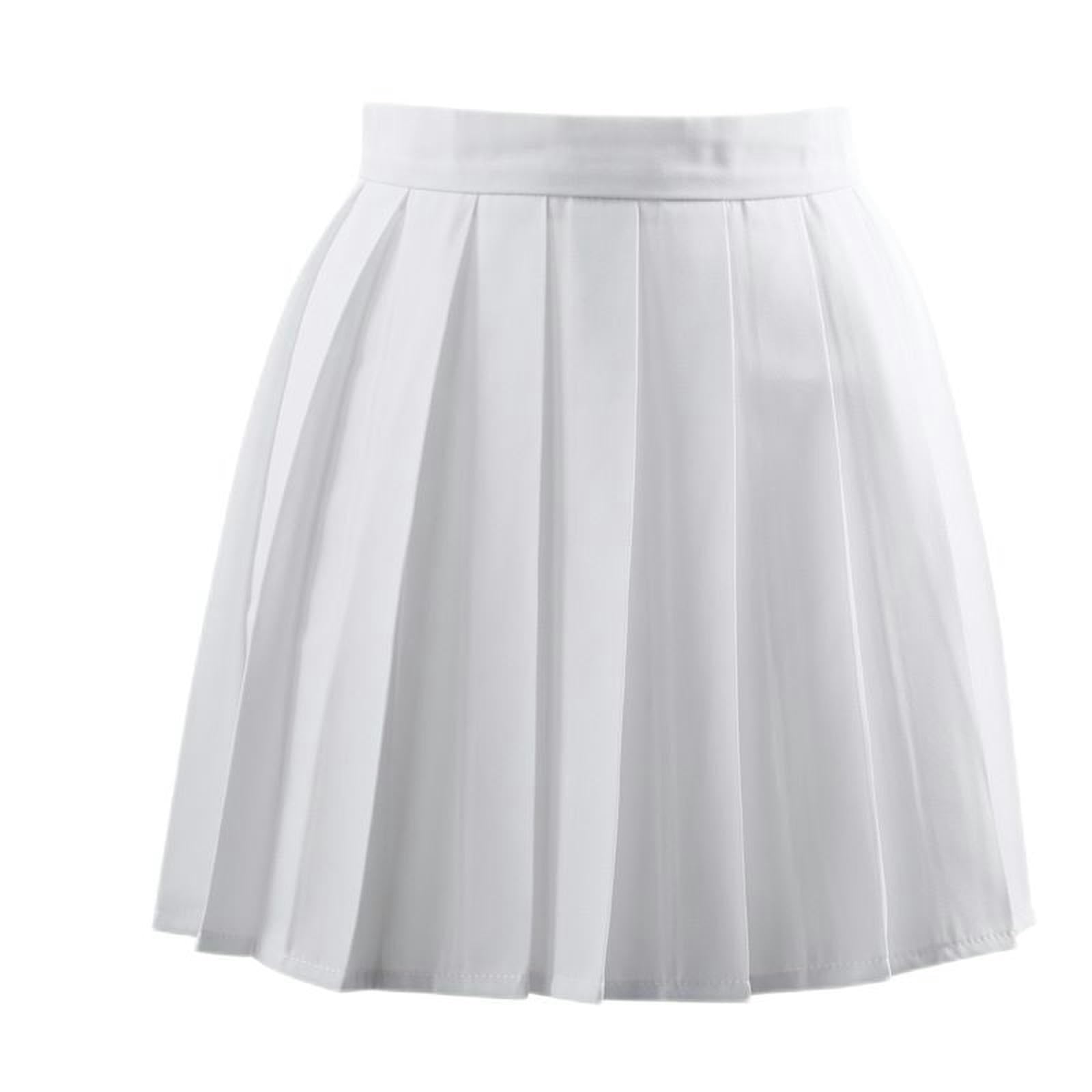 WEITING Falda Plisada Estilo Universitario de Primavera Falda Corta Adelgazante de Cintura Alta Negra de Verano para Mujer - Cuadros Rojos y Verdes - XL