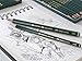 Faber-Castell 5 Piece Quality Castell 9000 Jumbo Graphite Pencils Blister Card Set, Including HB, 2B, 4B, 6B and 8B (119397)