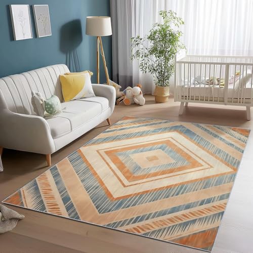 Tapis de style moderne pour adolescents géométrique 140 x 200 - 5