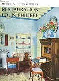  MEUBLES ET ENSEMBLES RESTAURATION LOUIS PHILIPPE.