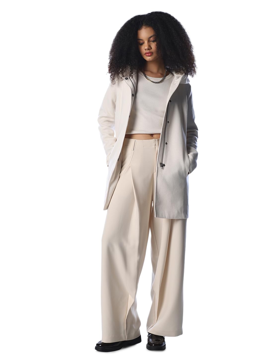 only Womens Singles Breasted Coat-picture-44