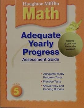 Paperback Houghton Mifflin Mathmatics: Ayp Test Preparation Book Level 5 Book