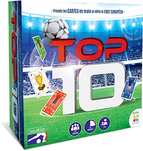WDK Jeu de Cartes Football Top 10