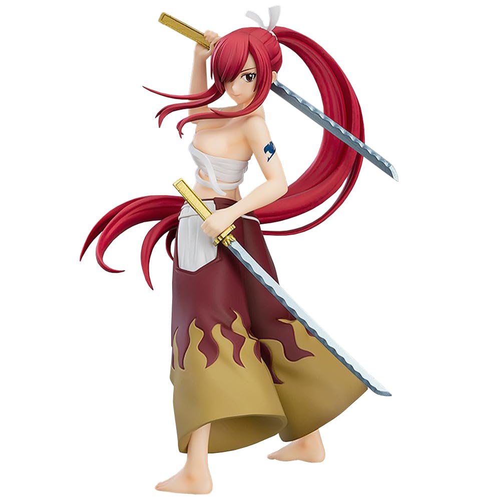 Zhongkaihua FAIRY TAIL Erza Scarlet Action Figure, 17cm