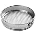 20cm Chrome-Plated 304 Stainless Steel for Test Sieve, Sample Inspection Sieve for Laboratory, Pharmaceutical, TCM, Industrial Use, 4 Mesh to 600 Mesh, Double-Layer Thickened(8 Mesh)