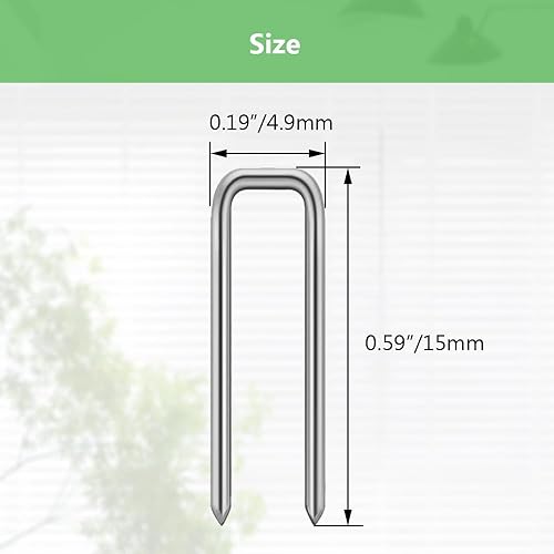 Miniatura 2 de Grapas de repuesto para obturador, piezas de reparación de obturador de plantación, grapas de obturador, pasadores de reparación de obturador,