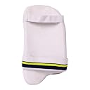 SG Super Test Cricket Thigh Pad | Color: White | Size: Mens, Right Hand | For Men & Boys | Material: Leather | Soft Absorbent Toweled Back | Lower Body Protection for Better Performance | Light Weight gallery image