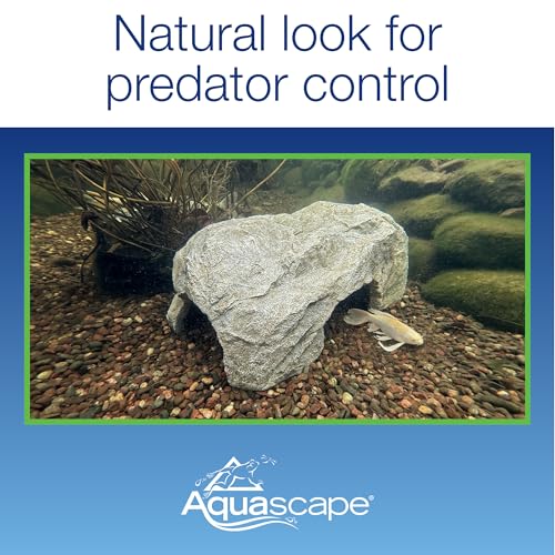 Aquascape Faux Rock Fish Cave, Decorative Shelter for Koi and Pond Fish, Natural-Looking Rock Design, 25-inch L x 15-inch W, 78418 by Aquascape - Image 4
