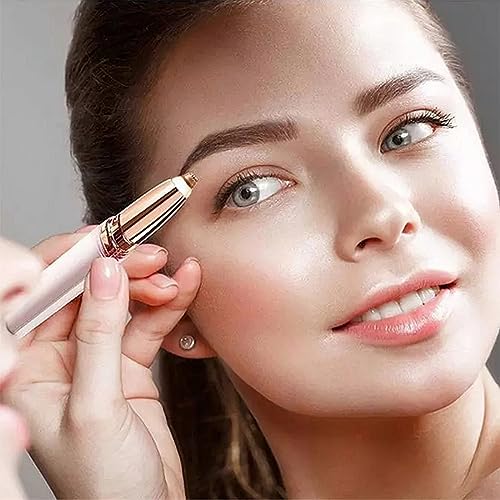 Cavernshop USB Rechargeable Eyebrow Trimmer for Women | Electric Razor Shaver & Threading Machine | Hair Removal Tool for Ladies & Girls | White (B0C6DSRTY7) Amazon Price History, Amazon Price Tracker