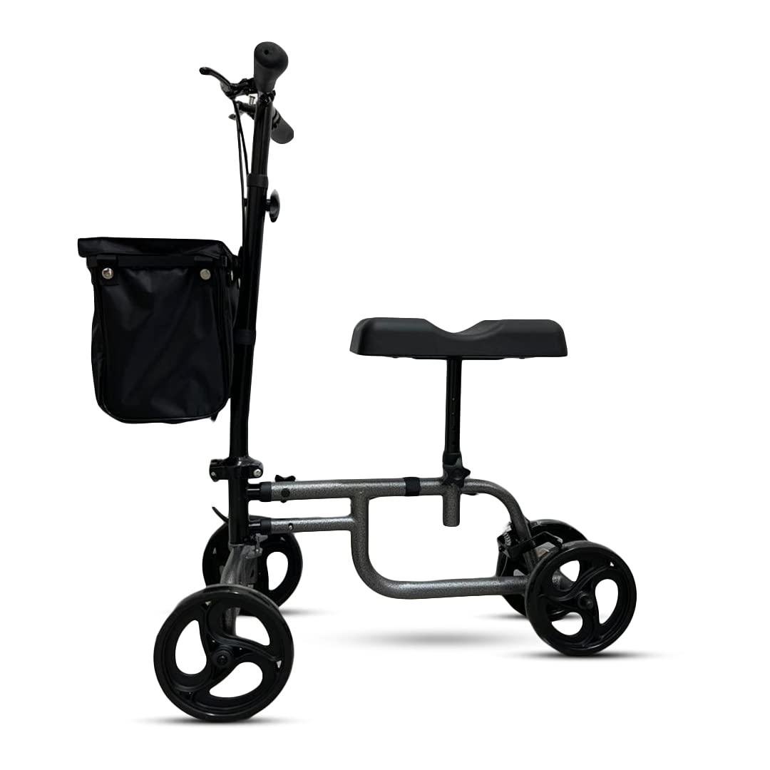Rehamo Mobility Knee Scooter for Adults, Seniors & Handicap, Foldable
