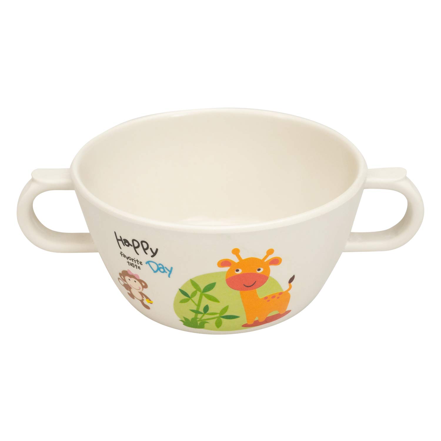 Small Wonder Bamboo Fibre Snack Bowl (Giraffe)
