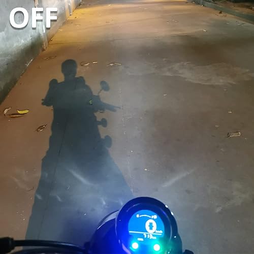 Miniatura 6 de Kit de luces antiniebla LED ámbar de alto brillo con arnés de cable compatible con Honda Monkey 125 Z125 (2018-2024), todos los modelos, luces de