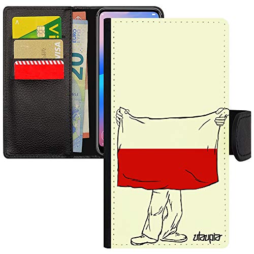 Coque Samsung S20 Plus Pologne cuir etui Galaxy SM-G985F portable