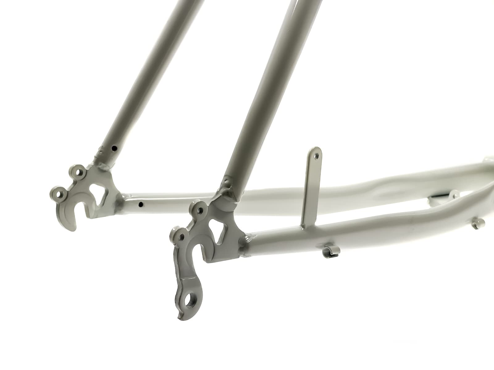 26 Zoll Beach Cruiser Fahrrad Rahmen Kettenschaltung V-Brake Weiss B-Ware