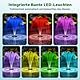 Biling Schwimmender Springbrunnen mit LED-Beleuchtung für Großer Gartenteich, Teichbrunnen mit 2500 l/h Pumpe, 9m Kabel mit EU-Stecker, Wasserspiel mit 3 Fontänen Modi (Frostsicher)