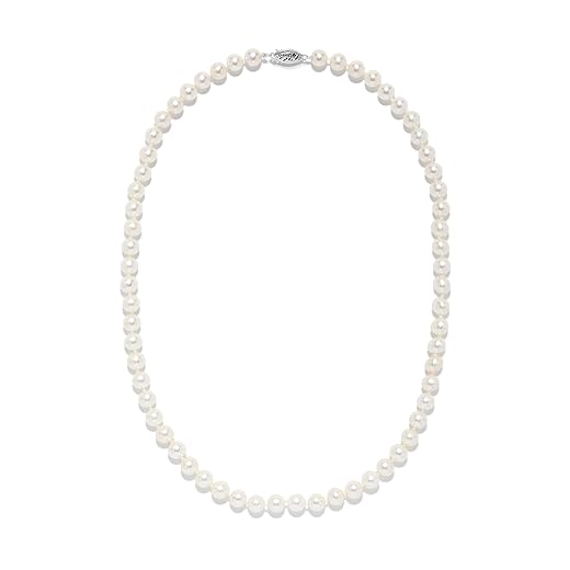 14K Akoya 18" Silk-Knotted Pearl Necklace