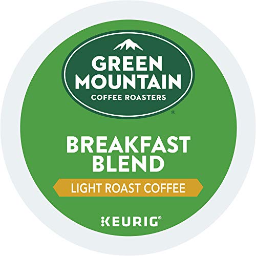 Image of Green Mountain Coffee Roasters Breakfast Blend Single-Serve Keurig K-Cup Pods, Light Roast Coffee, 12 Count
