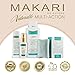 MAKARI Naturalle Multi-Action Extreme Botanical Facial Kit Moisturizing Skin Care Products for Sensitive to Dry Complexion for Women | Brilliant Skin 4 Piece Gift Set with SPF15 and Free Make up bag