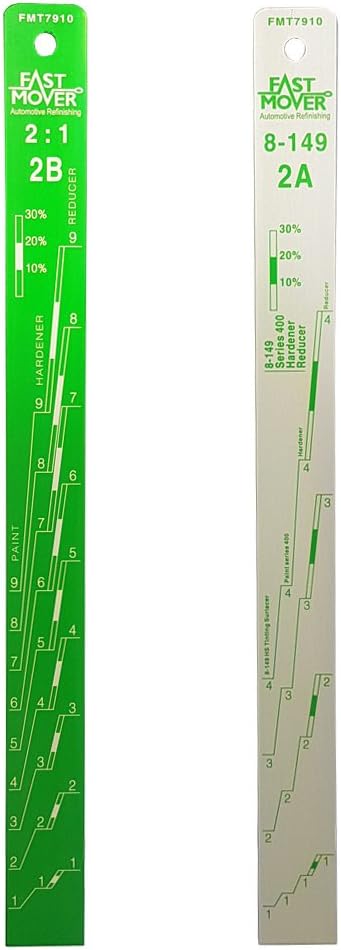 Fast Mover Aluminium Mixing/Measuring Sticks (2:1) FMT7910