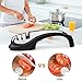 Knife Sharpener, Vestaware 3-stage Kitchen Knife and Scissors Sharpener For Quick Blade Repair, Restoration and Polishing, Manual Operation, Non-slip base
