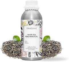VedaOils White Tea Fragrance Oil 100 ml | Premium Fresh & Elegant Scent for Soap, Candle, Perfume, Diffuser, Incense, Bath & Body Products | Long Lasting Aromatic Fragrance Oil