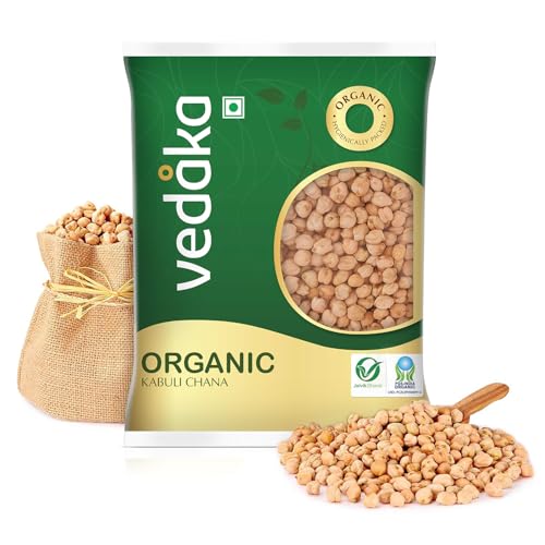 Image of Amazon Brand - Vedaka Organic Kabuli Chana 1 kg