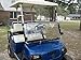 ECOTRIC Folding Down Clear Windshield for 2003-2006 Yamaha G22 Models Gas or Electric Golf Cart