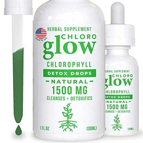 Chlorophyll Liquid Drops - Fast-Absorbing Immunity Booster, Natural Liquid Chlorophyll | Energy Supplement, Immune & Metabolism Support, Natural Detox, Altitude Sickness Relief (1pack)