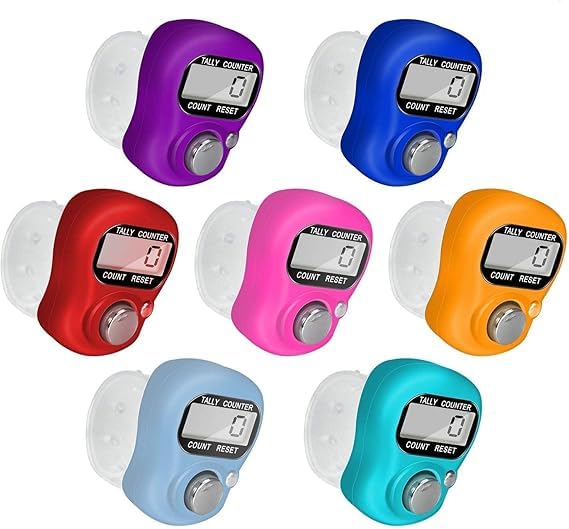5 PCS Electronic Finger Counter, Mini LCD Digital Display Hand Tally Counter 5-Digit Number Count Clicker, Resettable Counters Clickers for Knitting, Coaching, Lap, Toddler & Fidget (5) (B0DD6XHDD9) Amazon Price History, Amazon Price Tracker