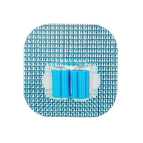 TOPBATHY Mop Broom Holder Wall Mount - Mop Broom Holder Multifunctional Sweeper Clip Rack Holder Mop Organizer Hanger Wall Mounted (Blue)